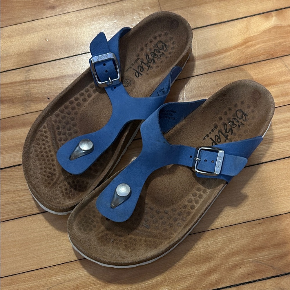 Blue Sandals